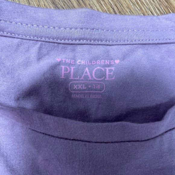 The Children's Place Kids Long Sleeve T-shirt Gray XX-Large - Picture 4 of 4